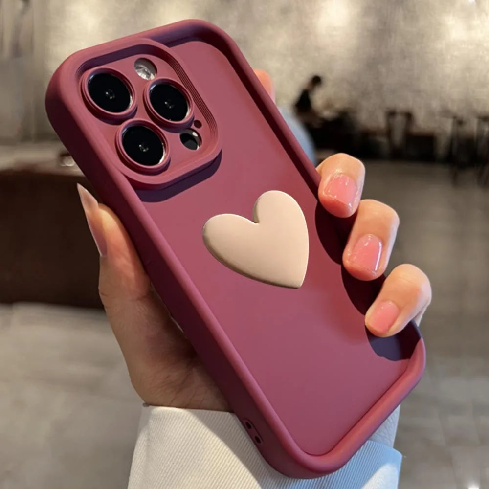 Funda iPhone con corazón