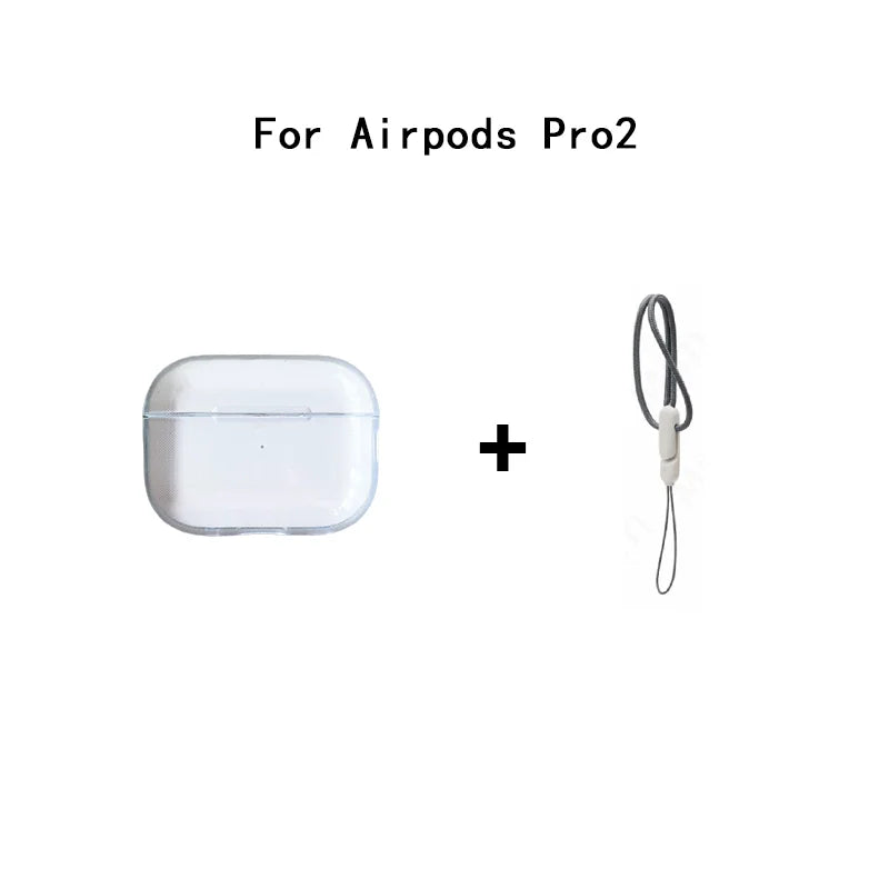 Funda de airpods transparentes