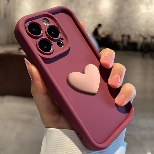 Funda iPhone con corazón